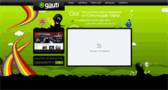 Desktop Screenshot of gauti.com.br